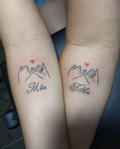 tatuagens mae e filha